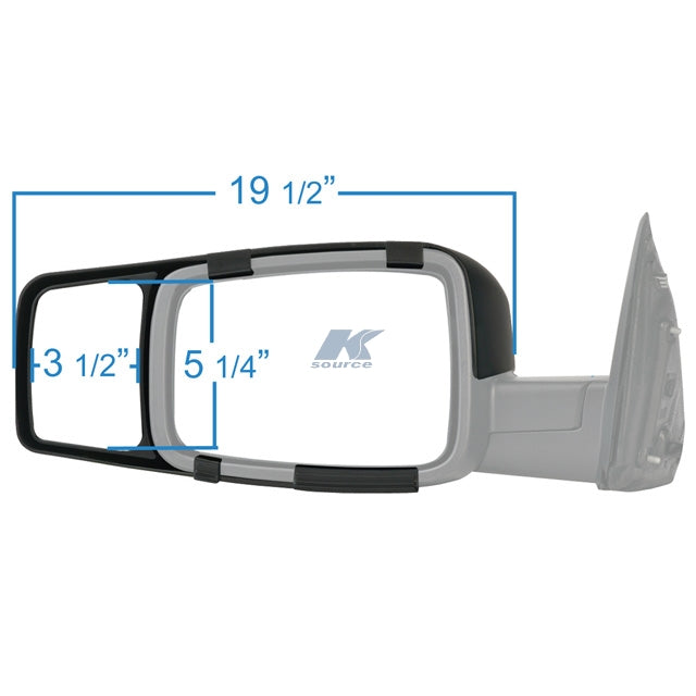 K-Source 80710 Exterior Towing Mirror - image 4