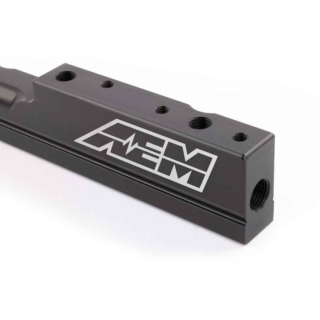 AEM Electronics 25-103BK Civic/del Sol Black Aluminum Fuel Rail