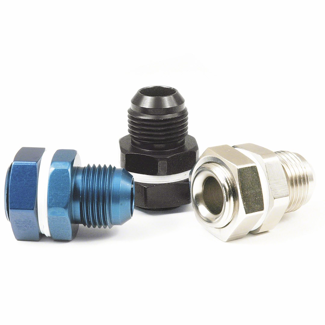 SpeedFX 579008 -8AN Fuel-Cell Bulkhead Connector