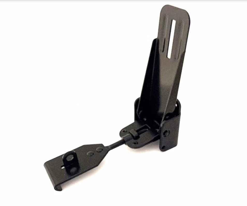JR Products 11845 Black Folding-Camper Lockable Latch/Catch