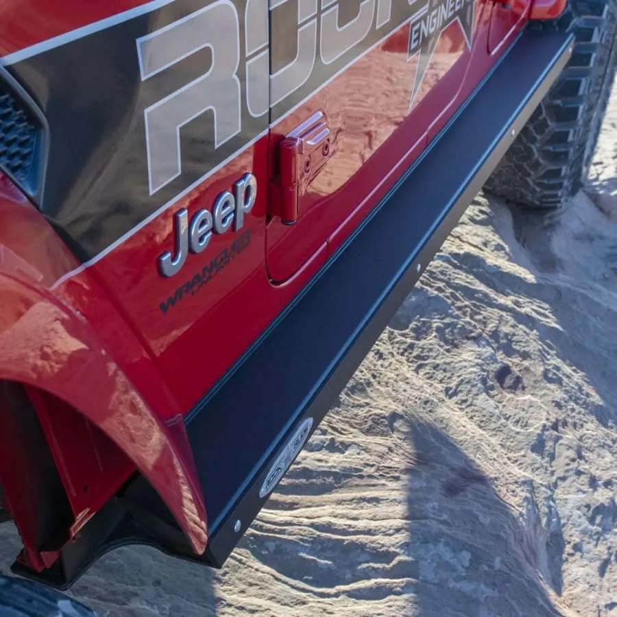 Rockslide Engineering AX-SP-300-JL4 Step Slider Skid-Plate Add-On