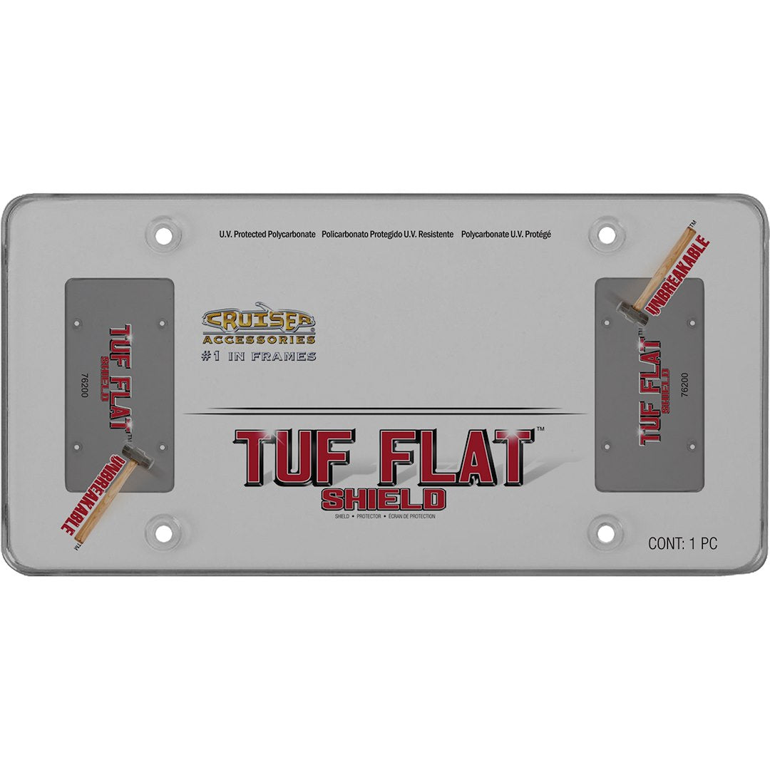 Cruiser License Plate Cover (76200) – Material: Polycarbonate