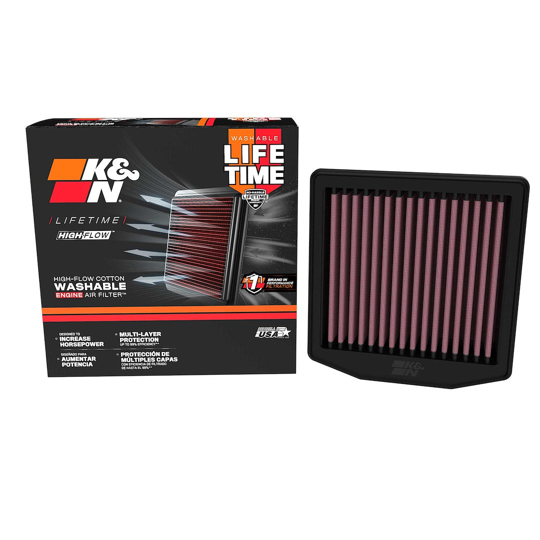 K&N Bm-1325 Washable Air Filter for Off-Road Use