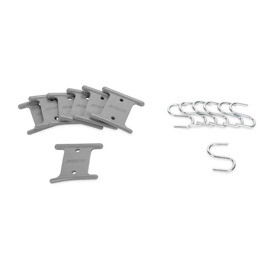 Camco 42693 Gray Awning Channel Hangers, 15-lb Rating