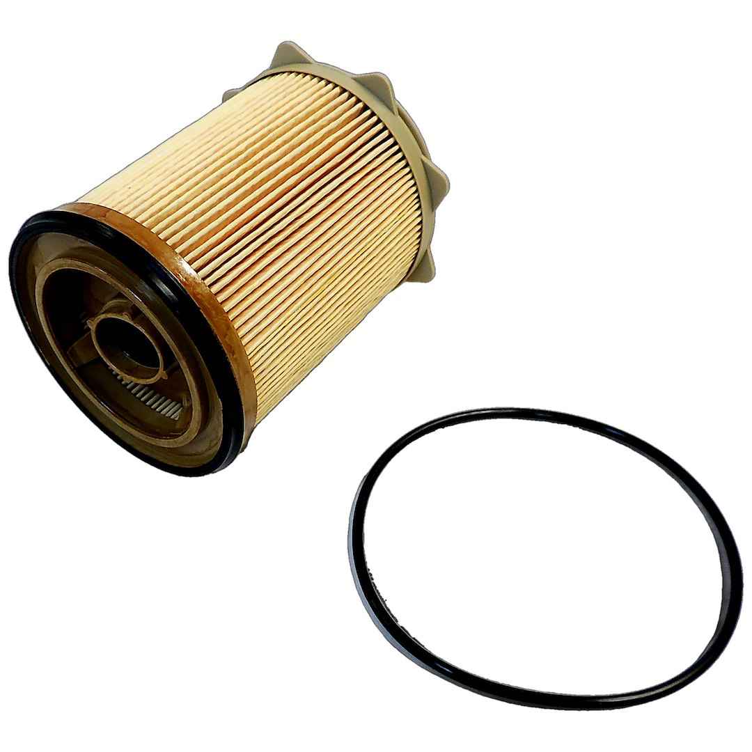 Crown Automotive 68157291AA Paper Fuel Filter with Gasket, White