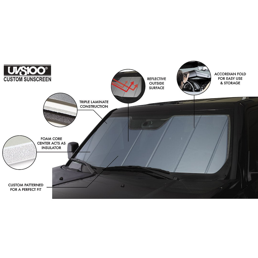 Covercraft UV11810BL UVS100 Windshield Shield for Toyota Tundra - image 3