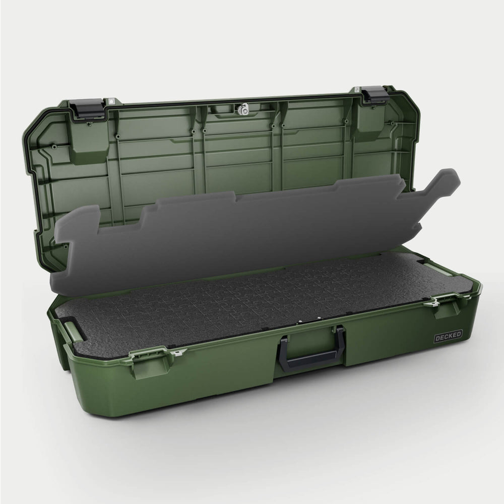 Decked A0031-MANF-GRN Honcho 80 Foam Storage Box