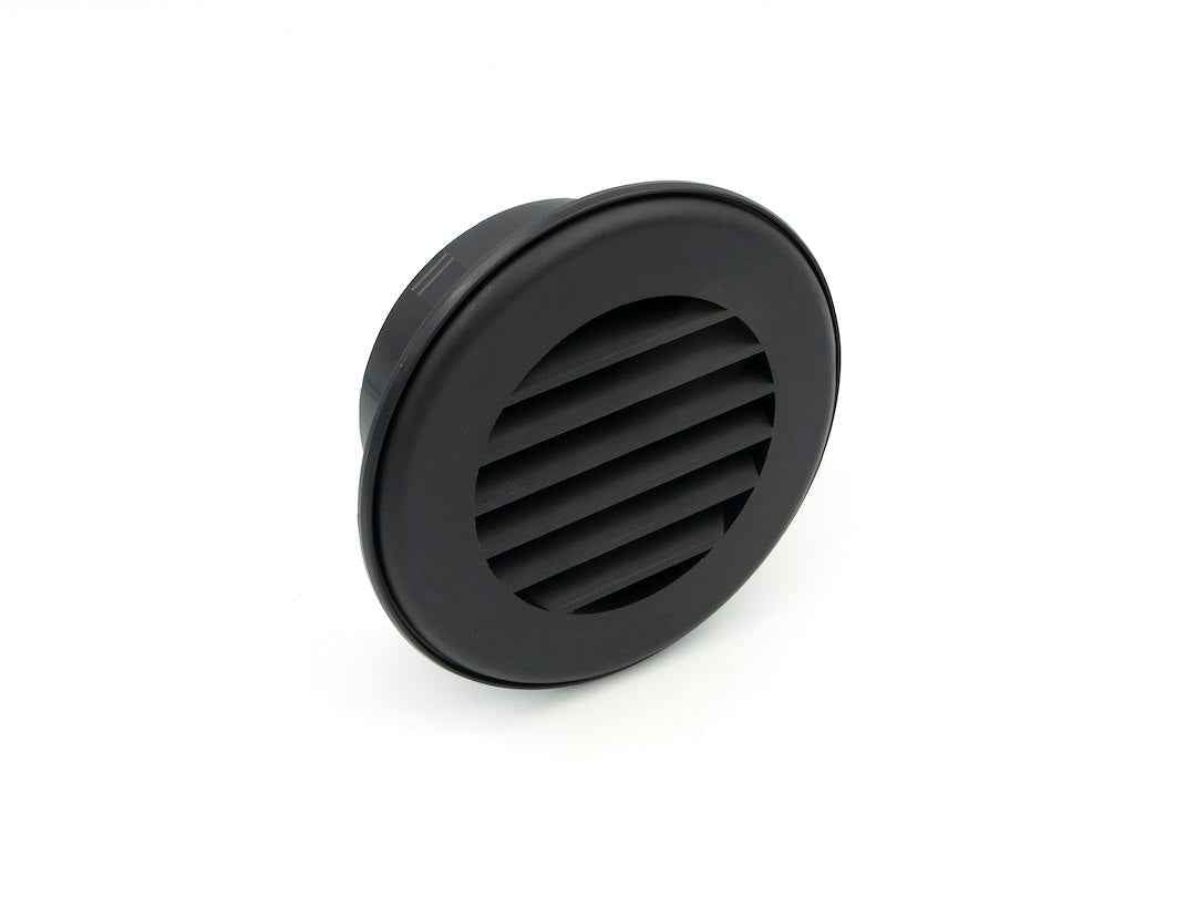 B&B Molders 94265 Black 4-Inch Rotating Duct Register