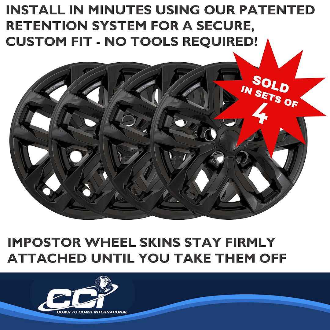 Coast To Coast IMP508BLK Jeep 17-Inch Impostor Skin Set