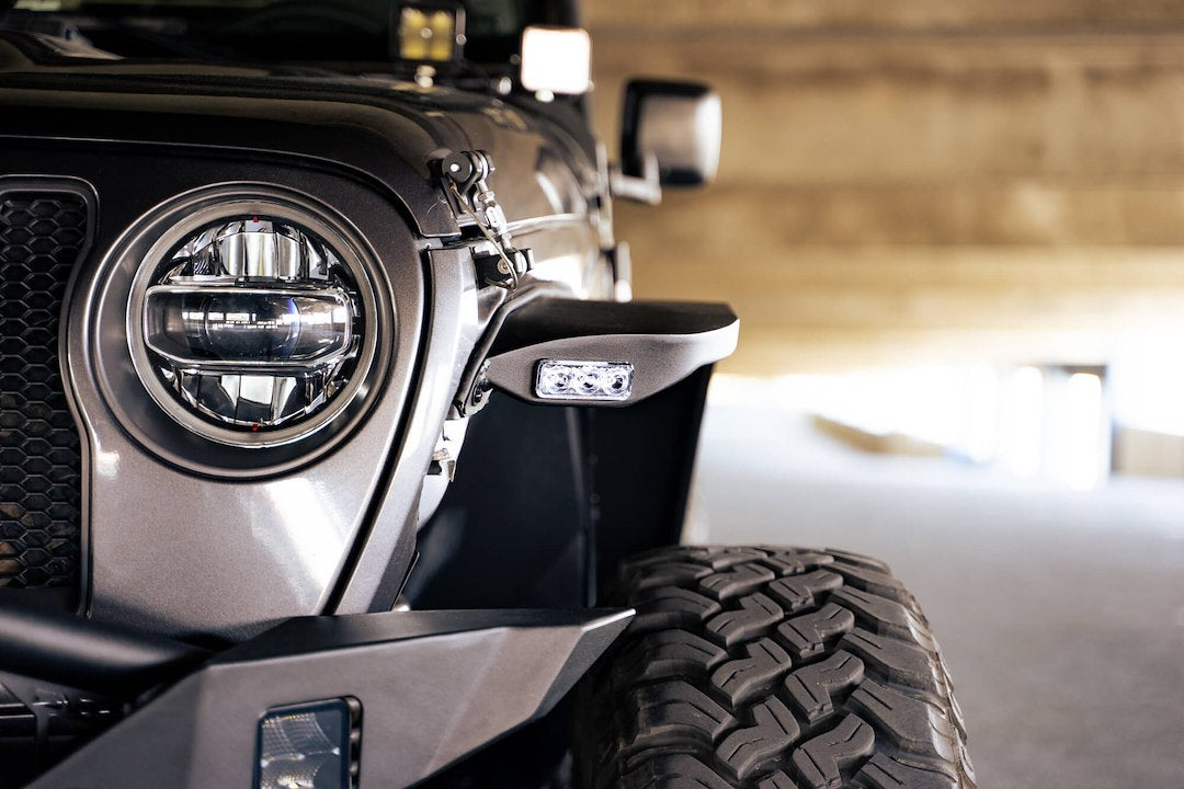 DV8 Offroad FDJL-07 Slim Flat Fender Flares