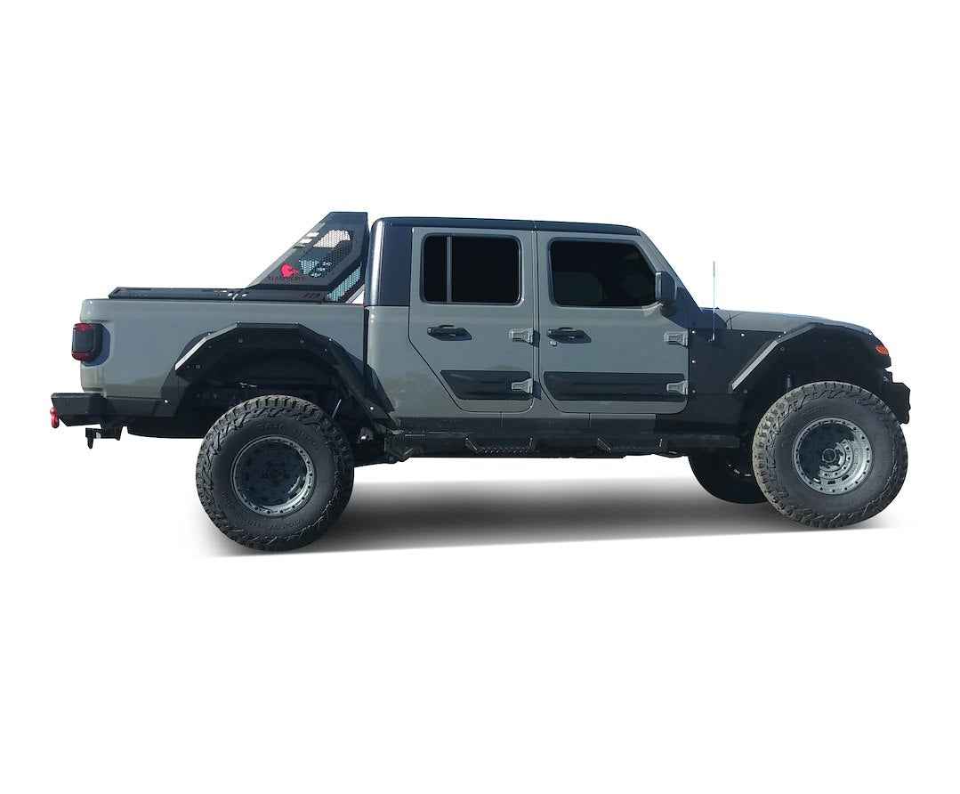 Black Horse VIRB09B Vigor Gladiator Black Steel Roll Bar