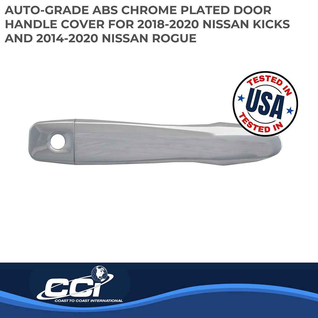 Coast To Coast DH68581B Chrome Driver-Keyhole Lever Overlay Kit