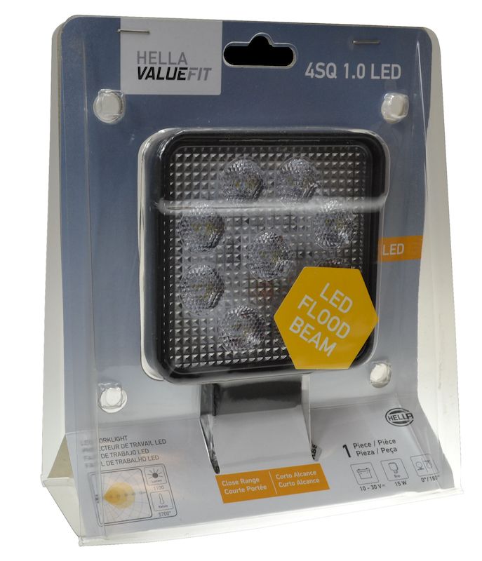 Hella 357103002 ValueFit 1.0 LED Work Lamp