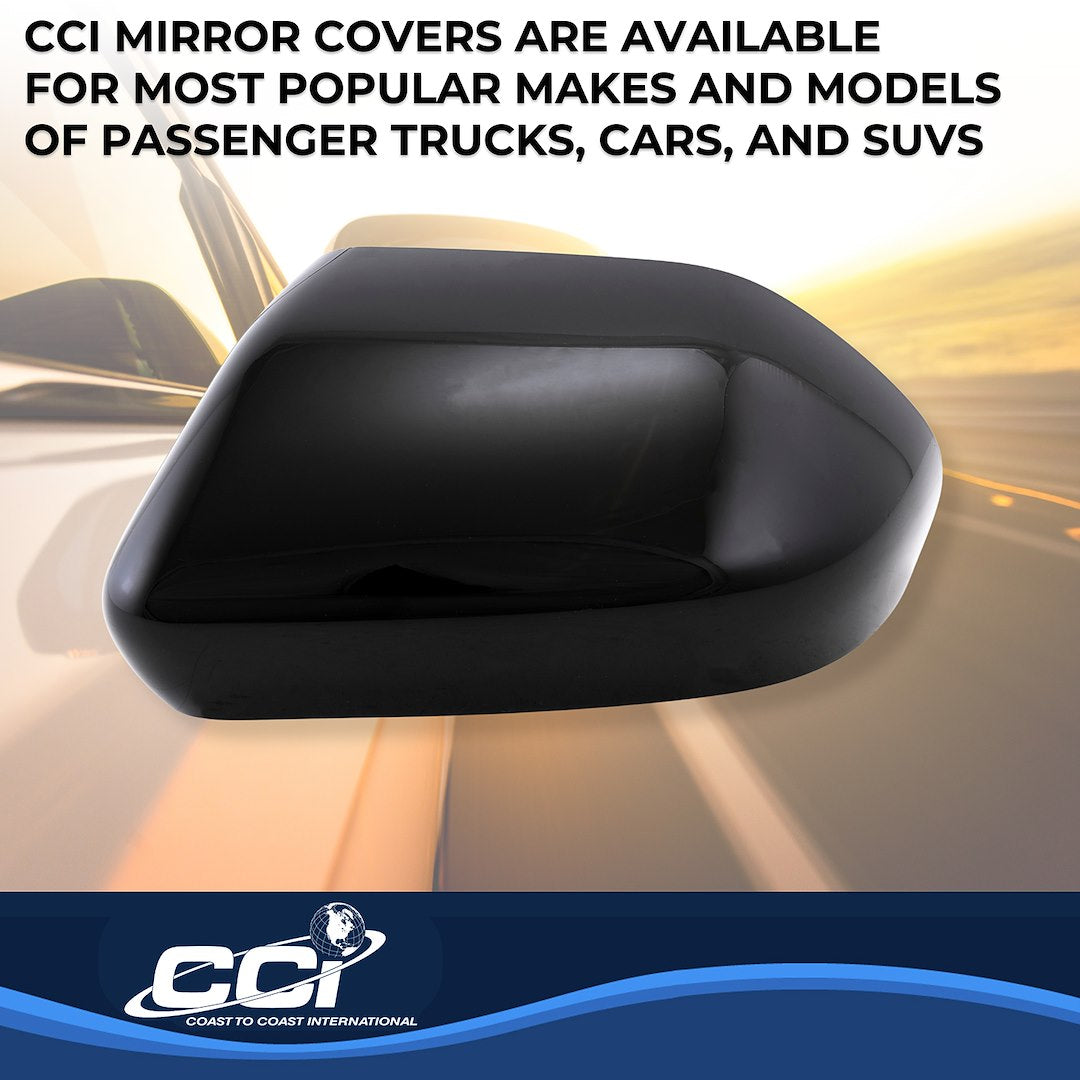 Coast To Coast MC67562BLK Full Mirror Overlay Set, Gloss Black - image 5