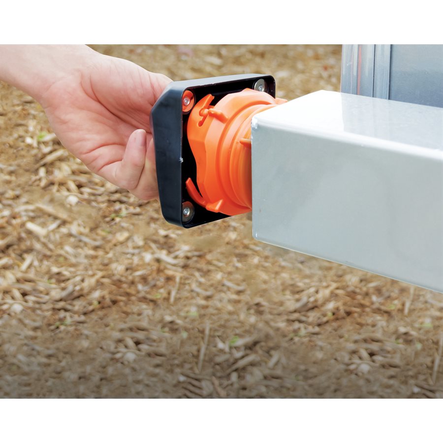 Camco Sewer Hose Storage Carrier Cap (40311) – Length: 4 Inch