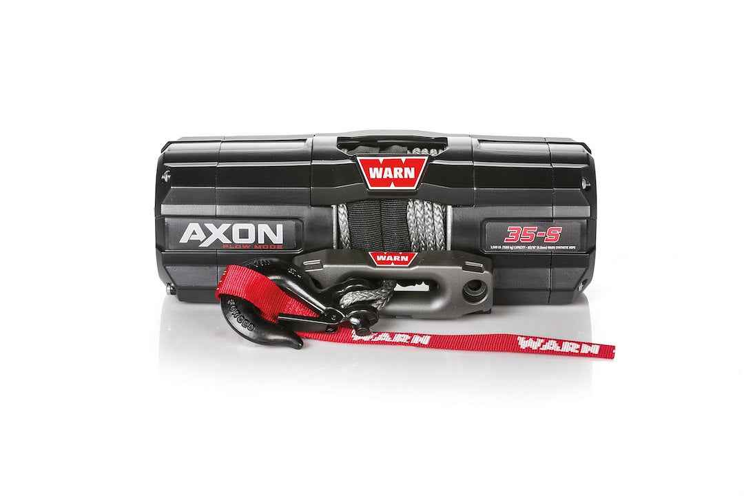 Warn 12V Winch - 3500 lb, Synthetic Line – 110230