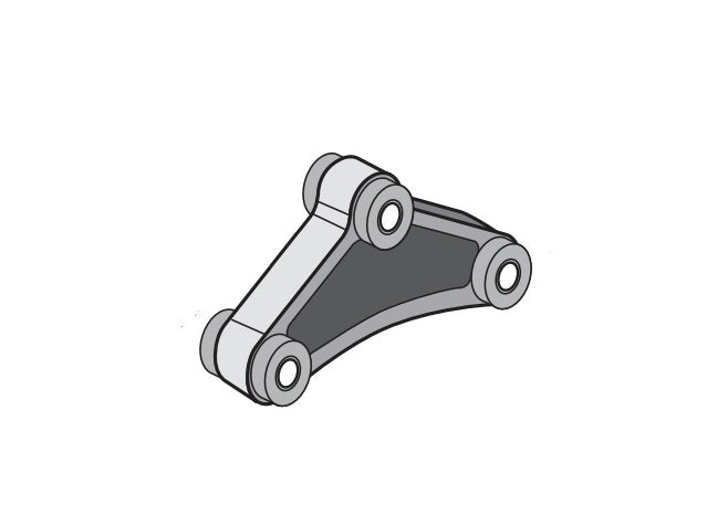 Dexter Axle 013-122-02 Leaf Spring Equalizer