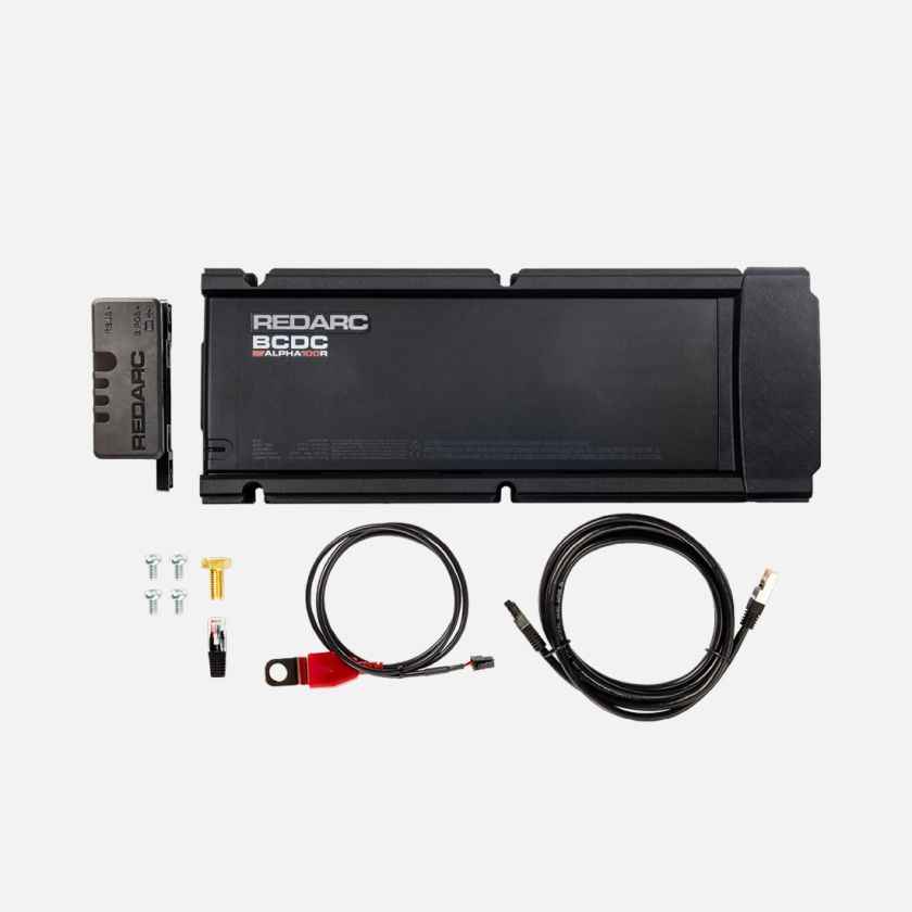 Redarc BCDC12100R BCDC Alpha100 R 100A DC Battery Charger/Manager