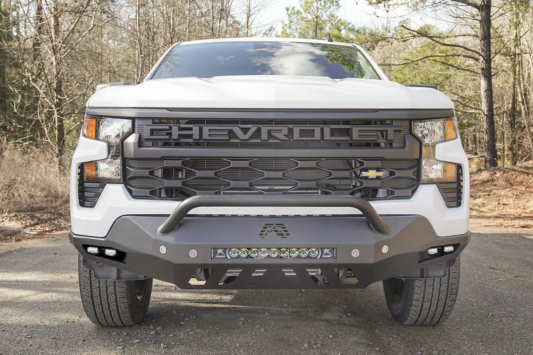 Fab Fours CS22-D5662-1 Vengeance Front Bumper in Steel