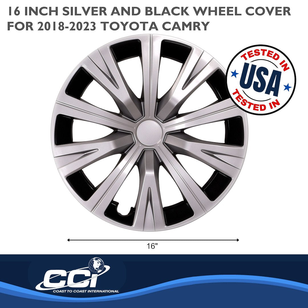 Coast To Coast 53016SC Camry 16-Inch Two-Tone Trim Set - image 3