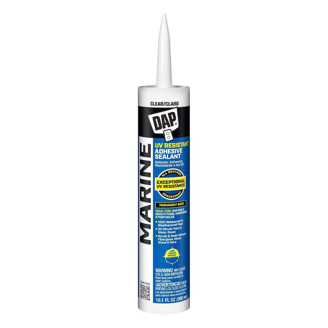 Dap 7079800771 Marine Bonding Sealant, Clear Cartridge