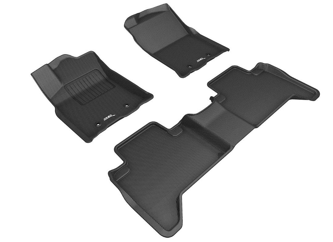 3D Mats L1TY25101509 Tacoma Access Cab KAGU Two-Row Mats - image 1
