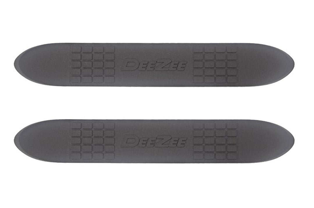 Dee Zee Dz4inchecks Four-Inch Round-Bar Step Pad Pair - image 1