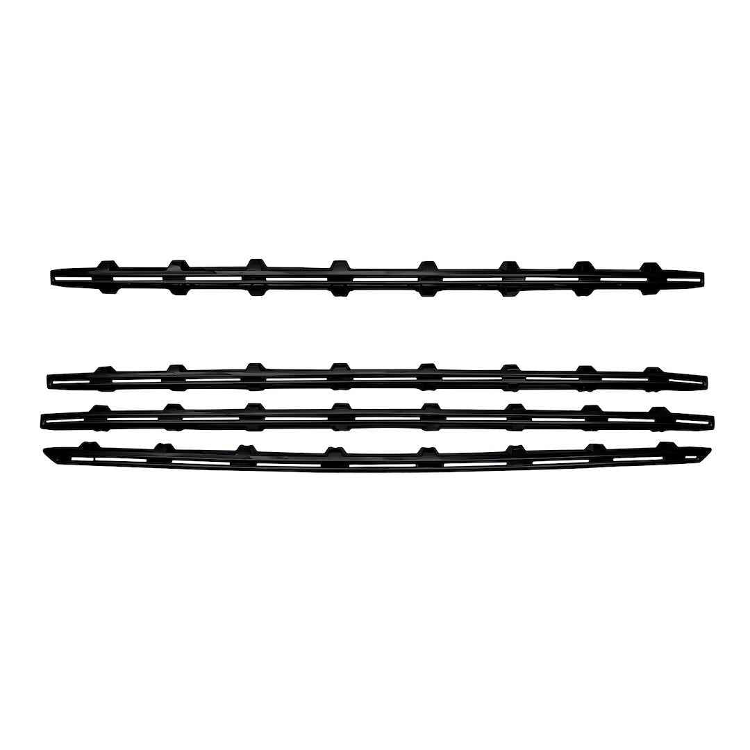 Coast To Coast GI157BLK Silverado Gloss Four-Bar Grille Trim