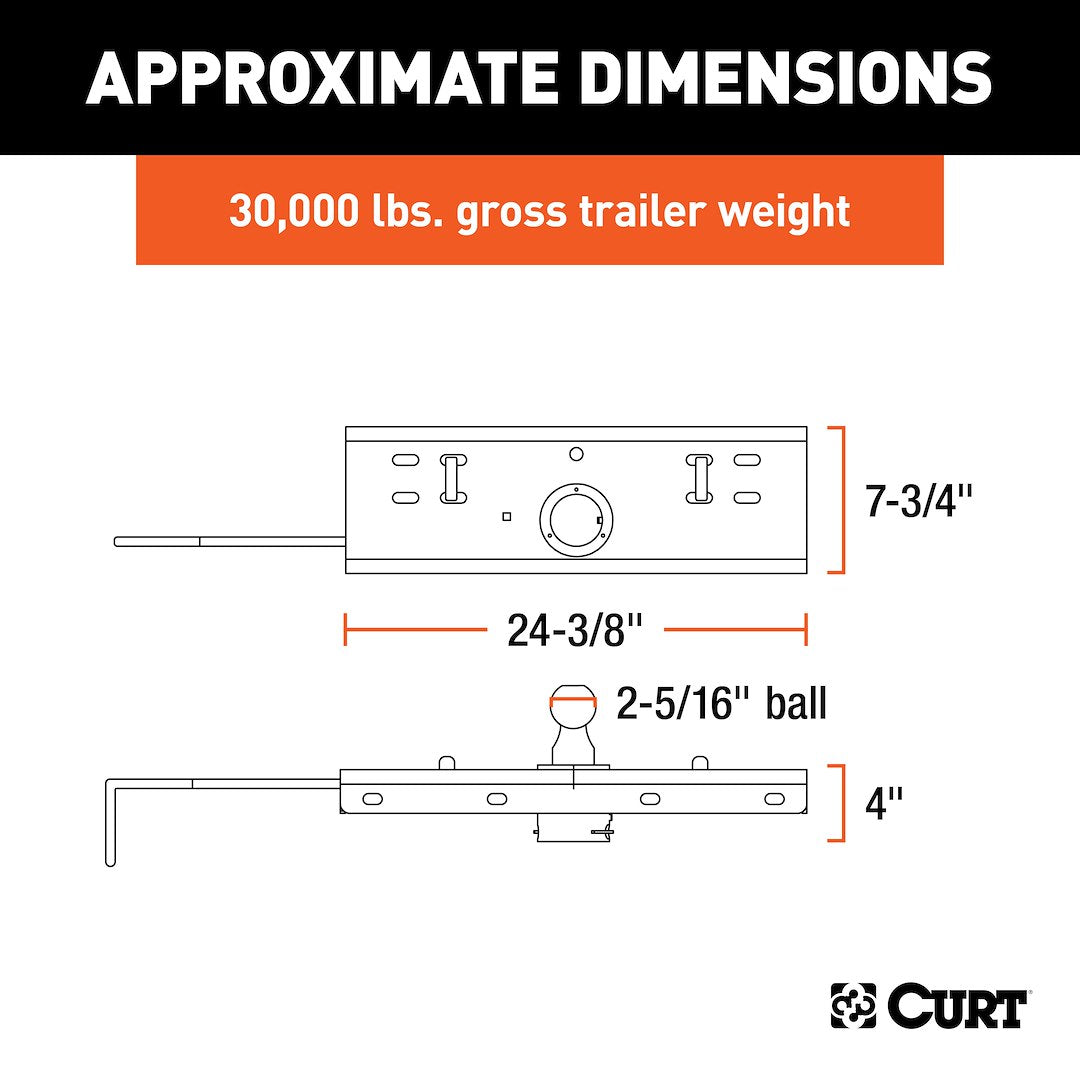 Curt 60607 Gooseneck Trailer Hitch Head - image 9