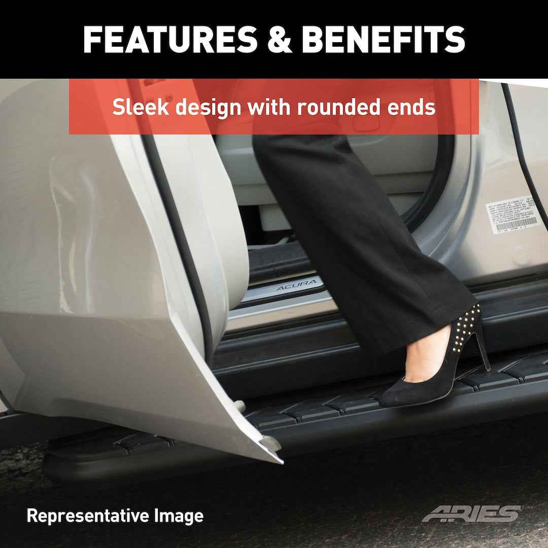 Aries 2051976 Black 76-Inch AeroTread Board Component