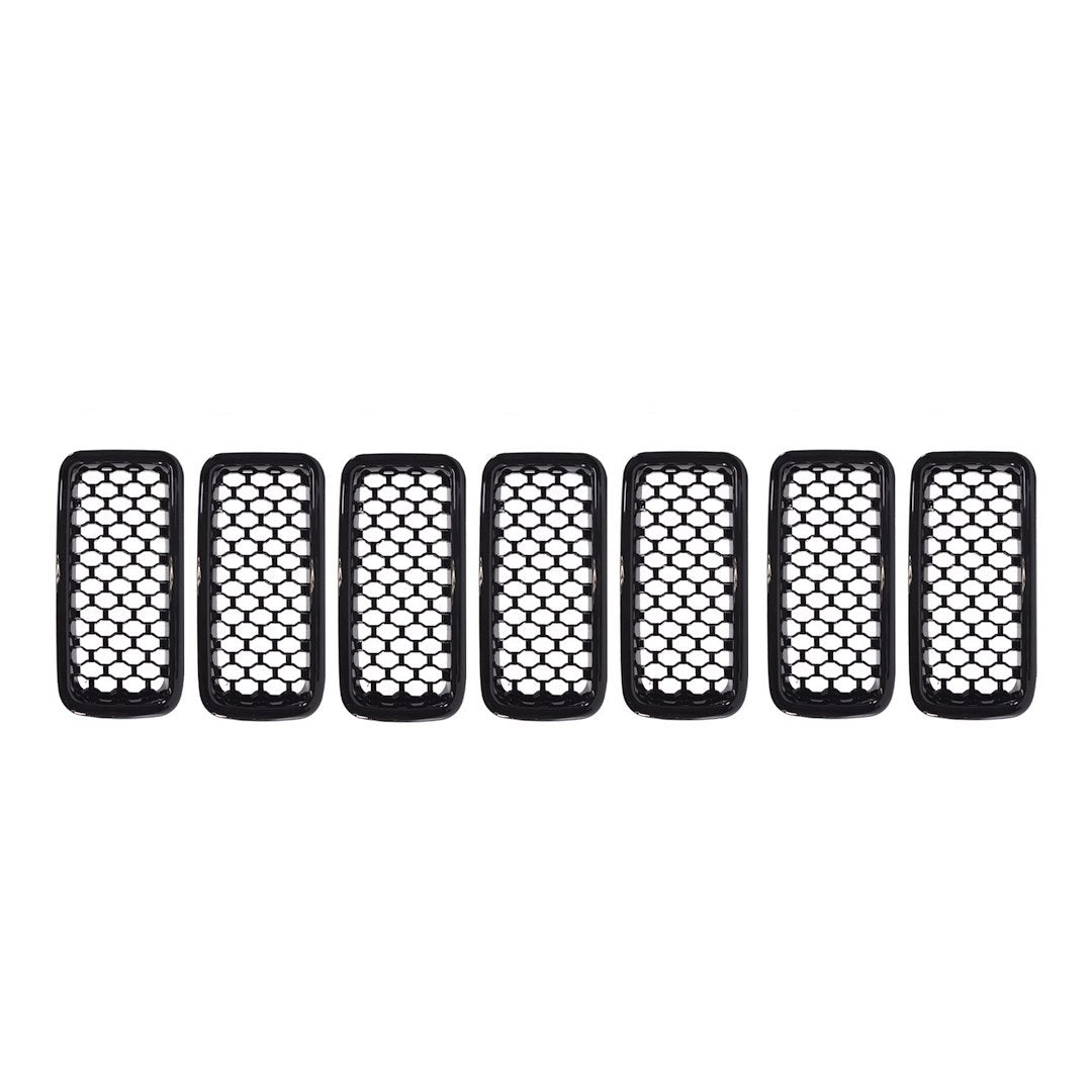 Coast To Coast GI503BLK Renegade OE-Look Gloss Mesh Trim - image 1