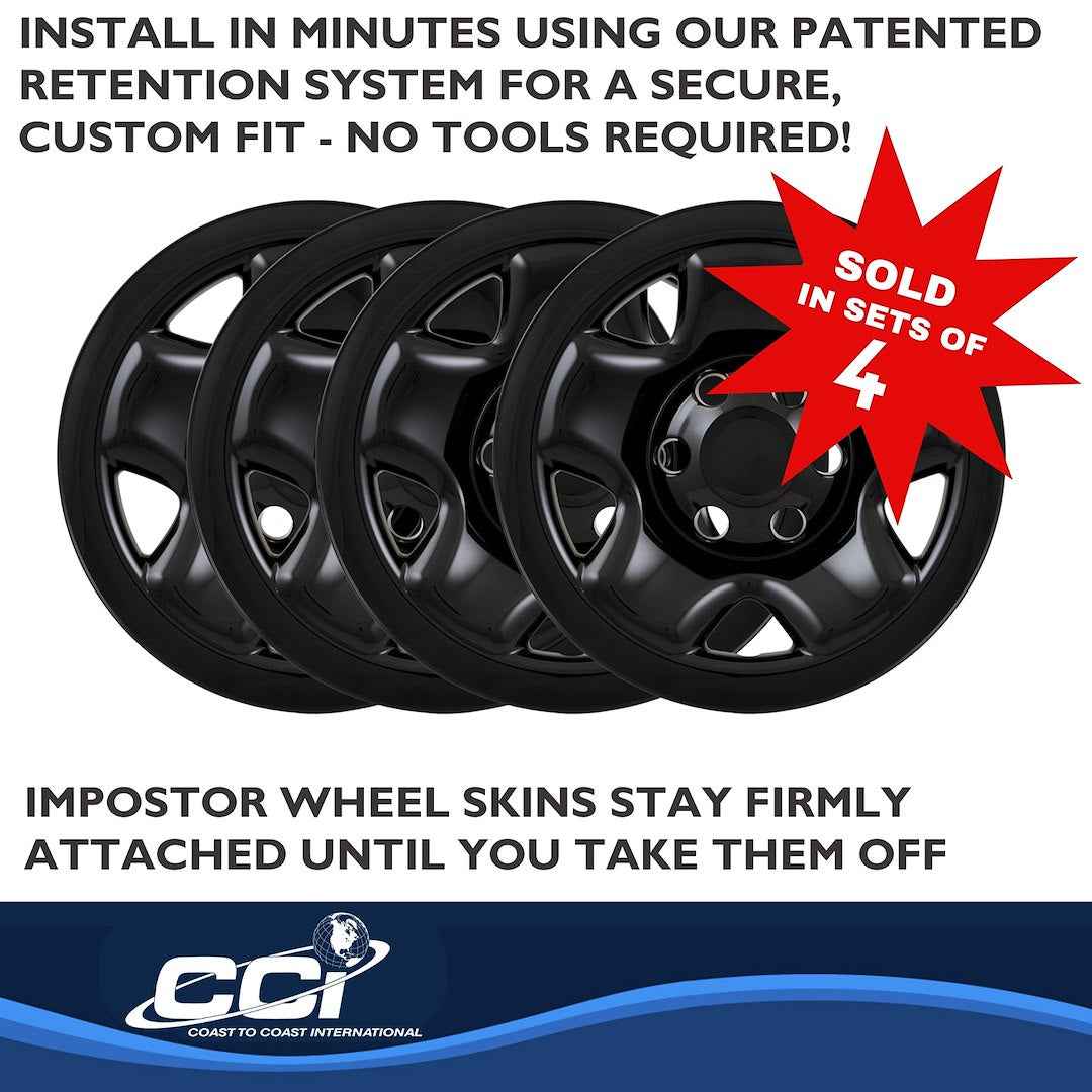 Coast To Coast IMP68BLKN Tacoma 16-Inch Snap-On Skin Set