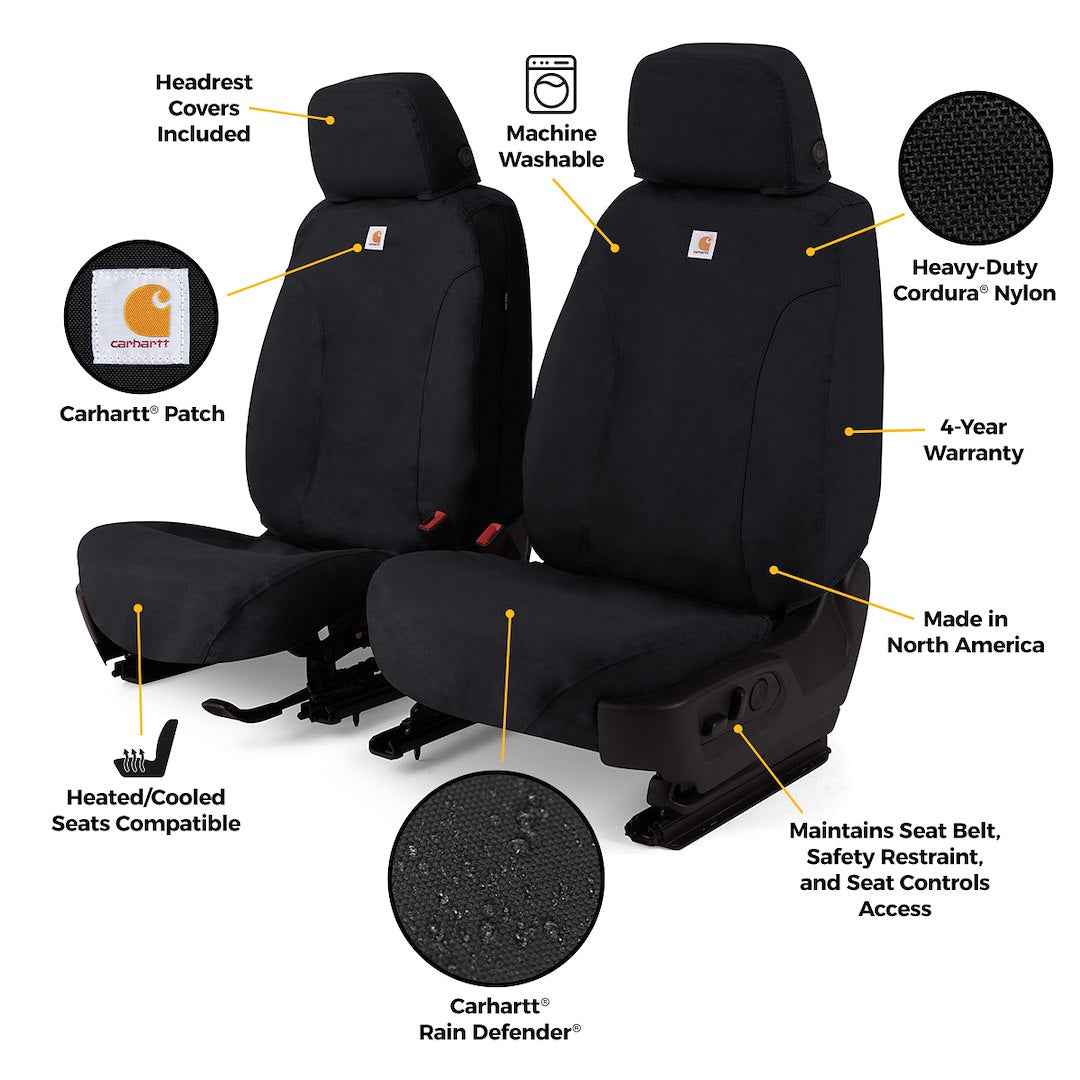 Covercraft SC2492COBK Carhartt SeatSaver Colorado Style C Set