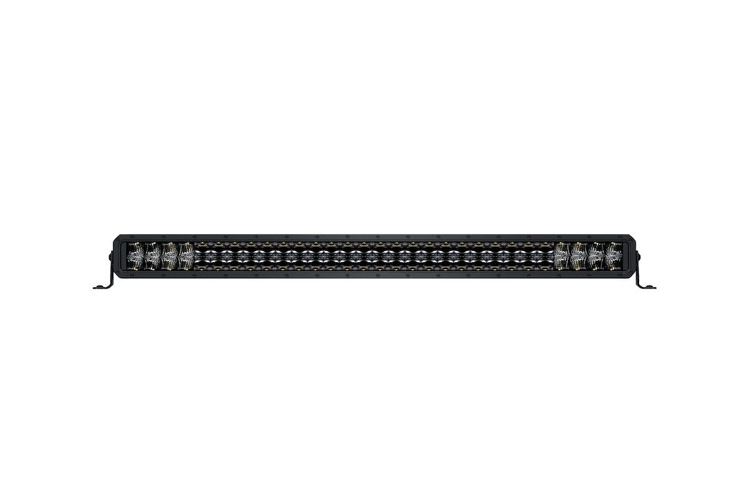 Hella 358197611 Black Magic Tough Curved Two-Row Bar