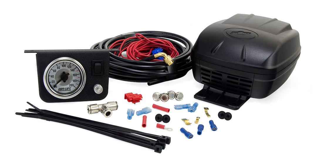Air Lift 25804 Standard-Duty Compressor Kit with Gauge