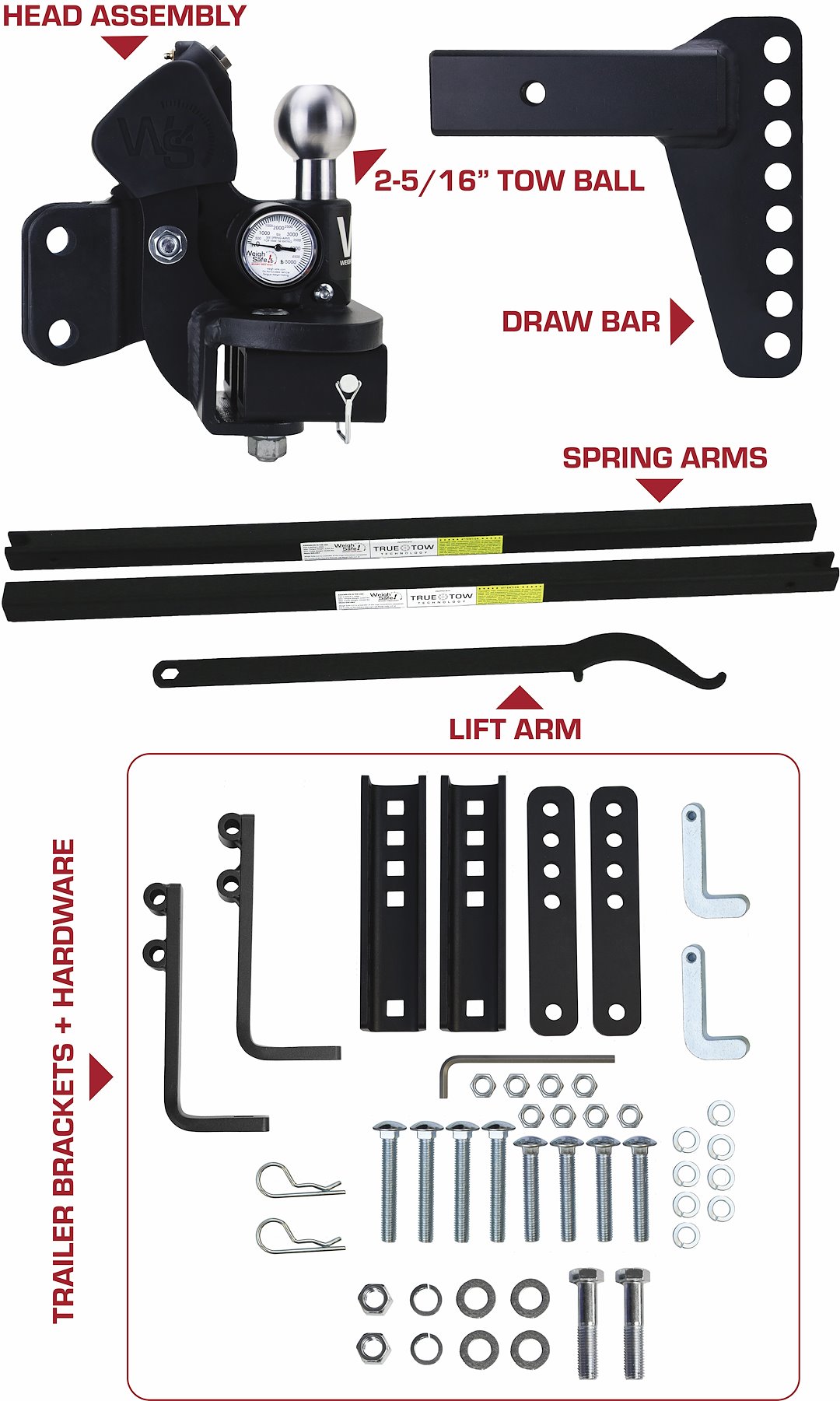 Weigh Safe Ttmw6-2xl Weight Distribution Hitch - image 2
