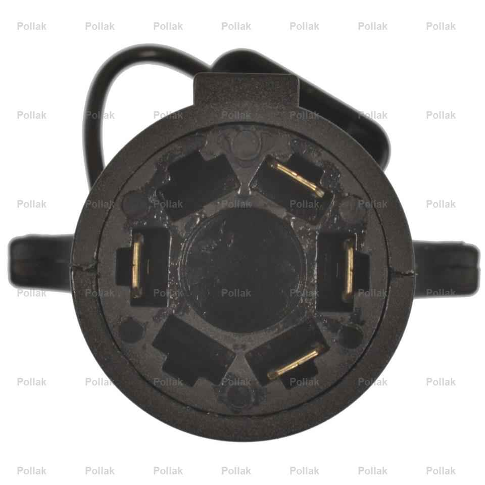 Pollak 12716P 7-Blade RV Socket to 4-Flat Plug Adapter