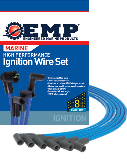 EMP - Engineered Marine Products 84-28001 Marine Coil Ignition Wire