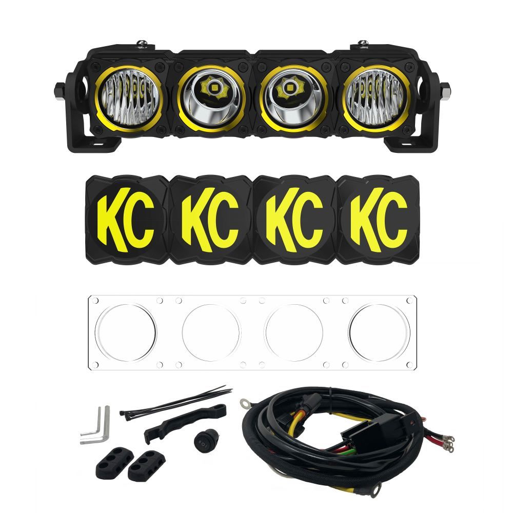 KC Hilites 0291 Flex Era LED Light-Bar Master Set