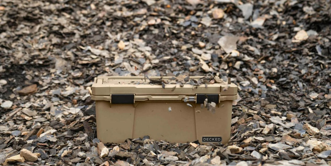 Decked A0010-SIXR-TAN Sixer 16 Portable Storage Box