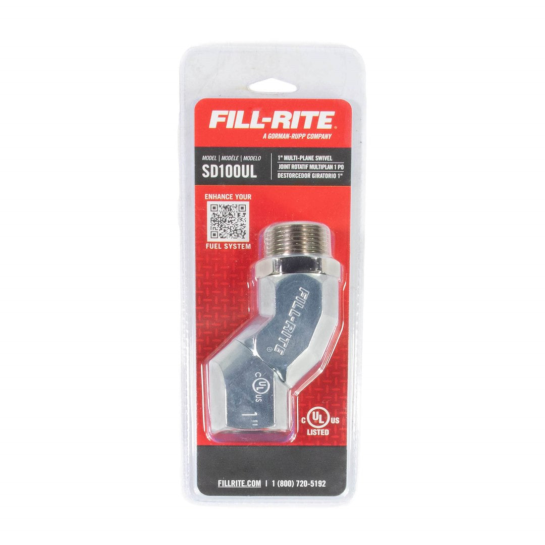 Fill-Rite Sd100ul Multi-Plane Tank-Pump Swivel Adapter