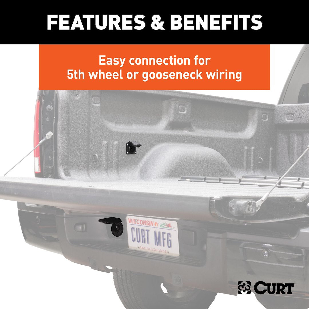 Curt 57008 Trailer Wiring Connector - image 7