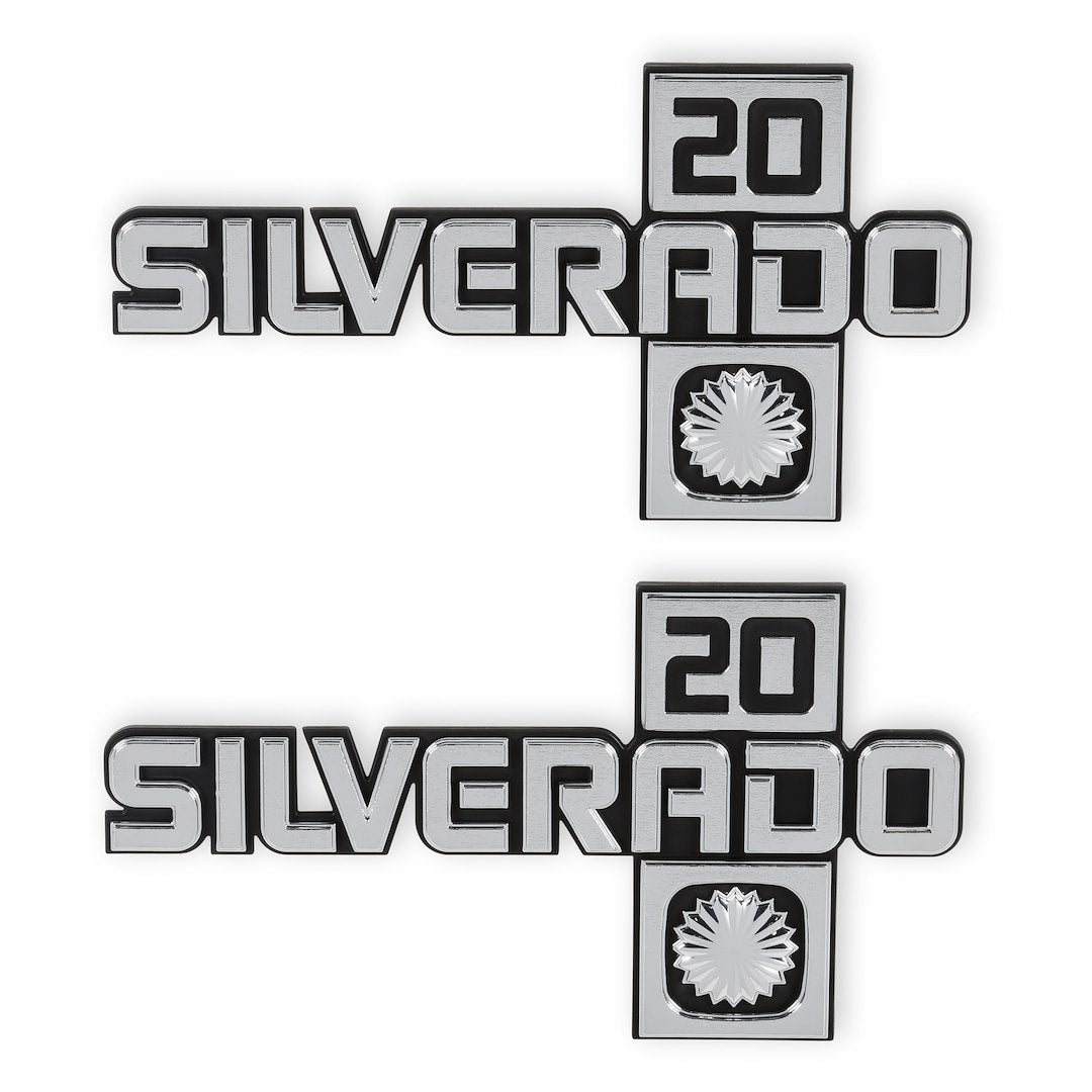 Holley Classic Trucks 04-553 Silverado 20 Emblem
