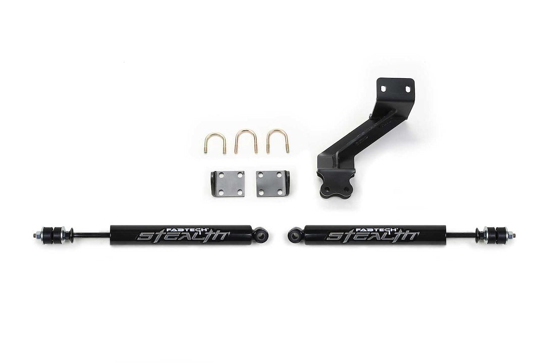 Fabtech FTS8047 Stealth Dual Steering Damper System