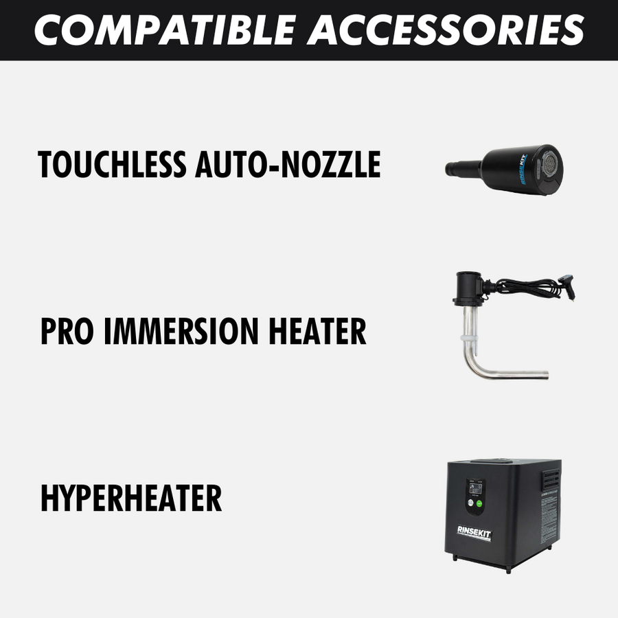 RinseKit 857007006258 PRO Portable Shower