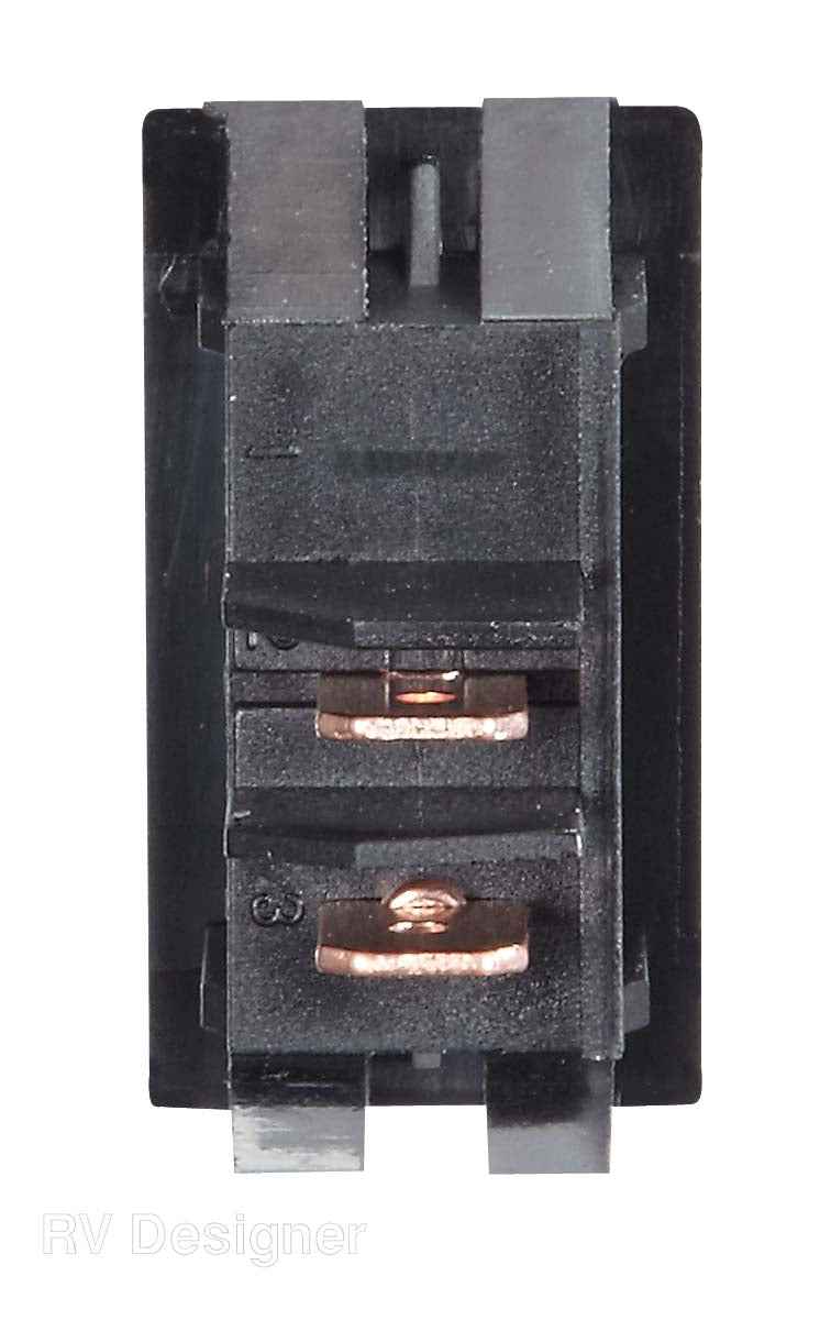 RV Designer S261 Black SPST On/Off Control Switch