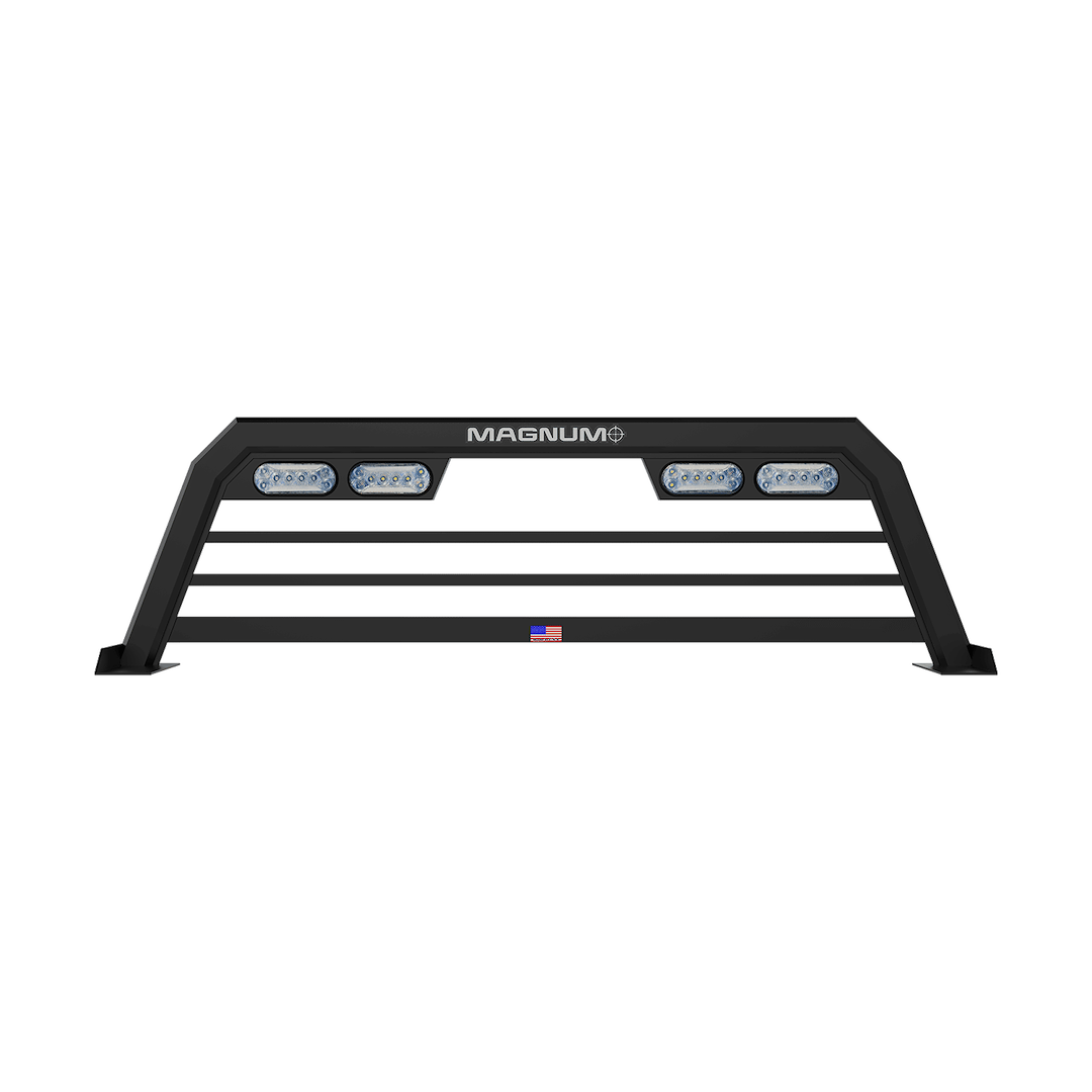 Magnum 220LPBRF2NB Low Pro Aluminum Headache Rack