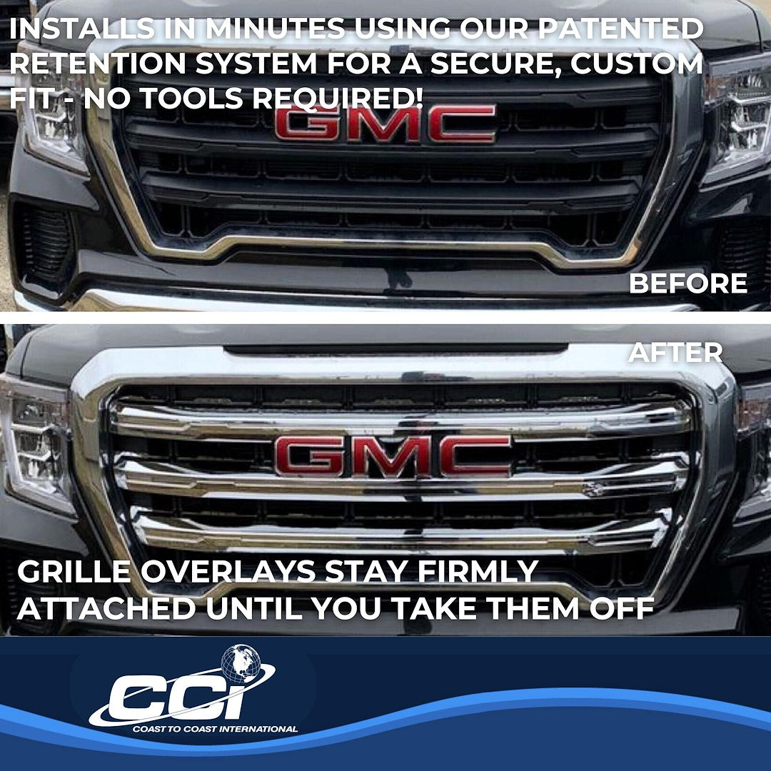 Coast To Coast GI172 Sierra Chrome Bar-Style Grille Trim - image 4