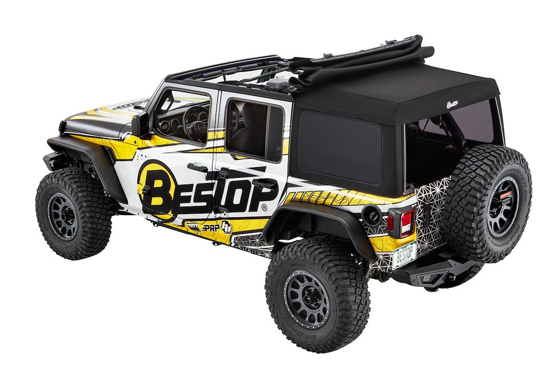 Bestop 50727-17 JL Supertop Ultra Fabric/Door Component - image 4