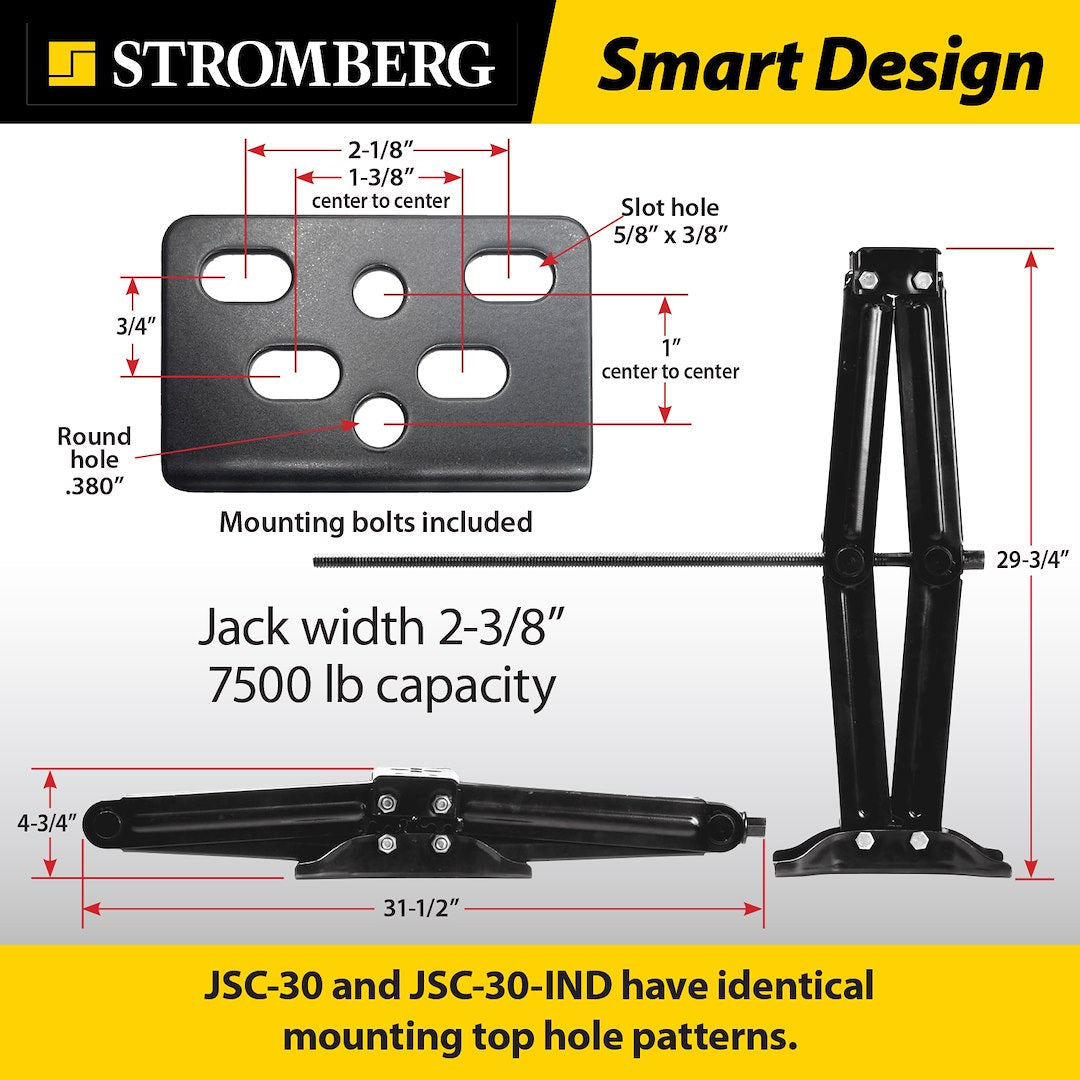 Stromberg Carlson Jsc-30-Ind Leveling Jack - image 3
